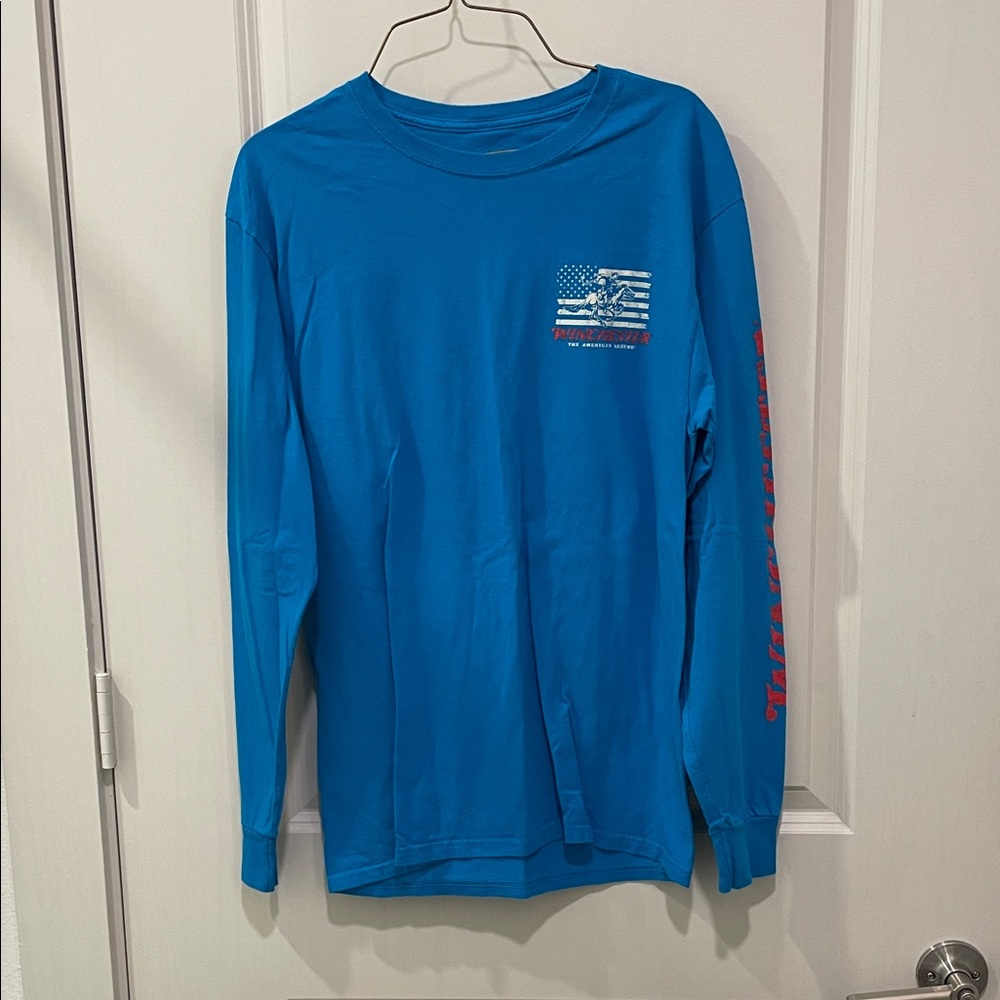 Blue Long Sleeve Tee
